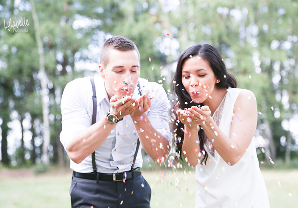 Mariage de Rhue et Flavien au Domaine des Monédières